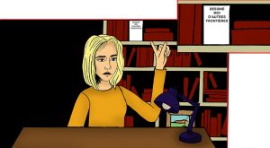 storyboard court-métrage mini projet dnmade bts audio-visuel illustration graphisme design graphique étudiante en graphisme anaïs collignon lycom 2020 coup de crayon  illustrator photoshop indesign
